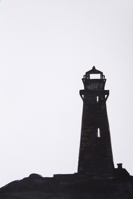 Lighthouse on a rock PosterPrint - Item # VARDPI12268181
