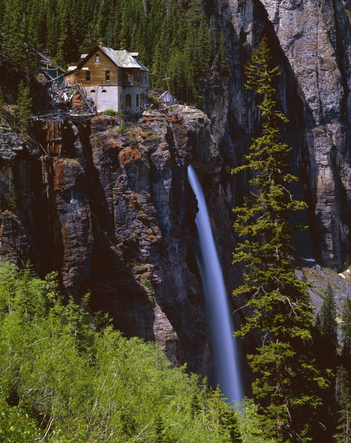 Old Power Station And Bridal Veil Falls PosterPrint - Item # VARDPI1783119