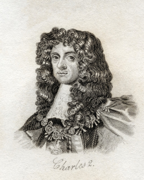 Charles Ii Aka The Merry Monarch 1630-1685 King Of Great Britain And Ireland From The Book Crabbs Historical Dictionary Published 1825 PosterPrint - Item # VARDPI1855559