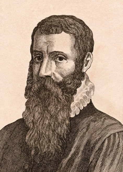 Jan Brueghel The Elder 1568-1625 Flemish Artist From 75 Portraits Of Celebrated Painters From Authentic Originals Etched By James Girtin Published London 1817 PosterPrint - Item # VARDPI1862377