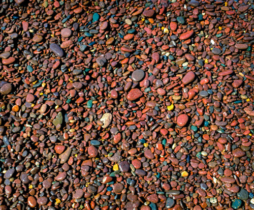 Rocks on beach, 5 Mile Point, Lake Superior, Eagle Harbor, Upper Peninsula, Michigan, USA Poster Print by Panoramic Images - Item # VARPPI168196