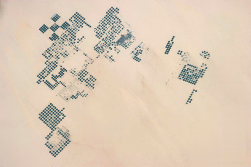 Satellite view of fields in North Darfur, Sudan Poster Print by Panoramic Images - Item # VARPPI181076