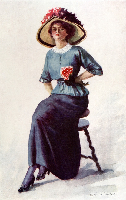 Montmartroise.Colour illustration from the book France by Gordon Home published 1918 Poster Print by Hilary Jane Morgan / Design Pics - Item # VARDPI12320851 Montmartroise.Colour illustration from the book France by Gordon Home published 1918 Poster Print by Hilary Jane Morgan / Design Pics - Item # VARDPI12320851