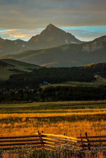 Sunset on San Juan Mountains, Colorado, USA on San Juan Mountains, Colorado, USA Poster Print by Panoramic Images - Item # VARPPI182314