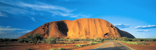 View of Mount Uluru, Northern Territory, Australia Poster Print by Panoramic Images - Item # VARPPI161455