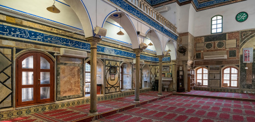Interiors of a mosque, El-Jazzar Mosque, Acre, Israel Poster Print by Panoramic Images - Item # VARPPI183153