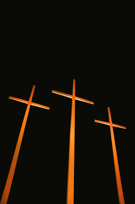 Three Crosses Poster Print by Dean Muz / Design Pics - Item # VARDPI1779157