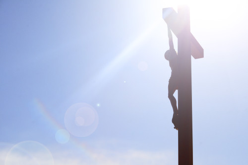 Crucifixion Of Jesus Poster Print by Colette Scharf / Design Pics - Item # VARDPI1828246