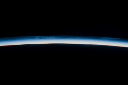 Noctilucent clouds over Earth Poster Print by Panoramic Images - Item # VARPPI181187