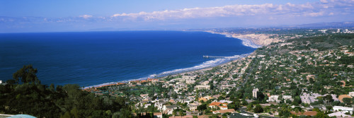 High angle view of city at the waterfront, La Jolla, San Diego, California, USA Poster Print by Panoramic Images - Item # VARPPI158547