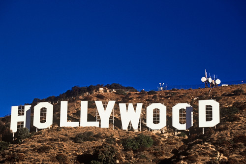 Hollywood sign on the hillsides of Hollywood, Los Angeles, California Poster Print by Panoramic Images - Item # VARPPI182779