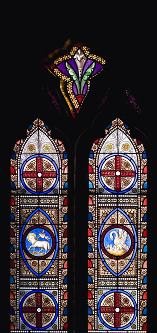 Stained Glass Windows Poster Print by David Chapman / Design Pics - Item # VARDPI1828016