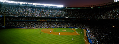 Interiors of a stadium, Yankee Stadium, New York City, New York, USA Poster Print by Panoramic Images - Item # VARPPI95602