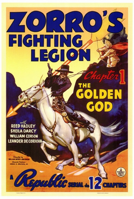Zorro's Fighting Legion Movie Poster Print (27 x 40) - Item # MOVAF7175