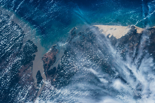 Satellite view of Coastal Area, Sao Luis, State of Maranhao, Brazil Poster Print by Panoramic Images - Item # VARPPI181304