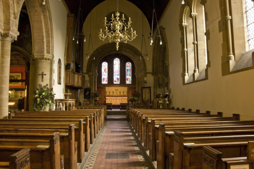 Yorkshire, England; Church Interior Poster Print by John Short / Design Pics - Item # VARDPI1844616