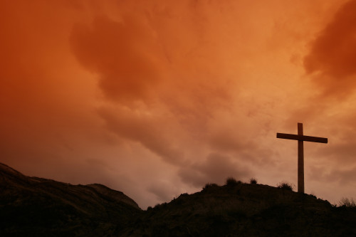 Cross On Hillside Poster Print by Don Hammond / Design Pics - Item # VARDPI1775460