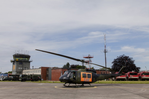 A German Army UH-1D Huey SAR helicopter. Poster Print by Timm Ziegenthaler/Stocktrek Images - Item # VARPSTTZG100584M