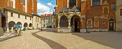 St. Barbara's Church at St. Mary's Square, Krakow, Poland Poster Print by Panoramic Images - Item # VARPPI155390