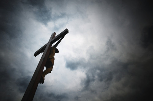Jesus Hanging On A Cross Poster Print by Darren Greenwood / Design Pics - Item # VARDPI1770074