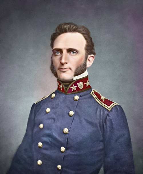 Portrait of Thomas Stonewall Jackson as a young officer. Poster Print by Stocktrek Images - Item # VARPSTSTK500292A