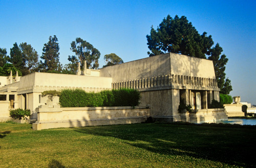 Frank Lloyd Wright's "Hollyhock House", Los Angeles, California Poster Print by Panoramic Images - Item # VARPPI182792