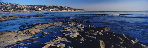 Rock formations at the coast, Laguna Beach, Orange County, California, USA Poster Print by Panoramic Images - Item # VARPPI158577