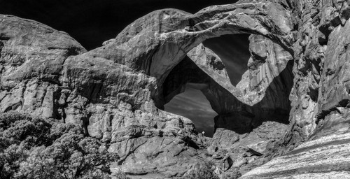 Double Arch at Arches National Park, Moab, Utah, USA Poster Print by Panoramic Images - Item # VARPPI173467