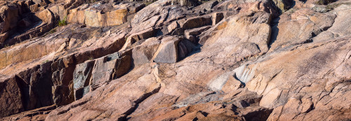 Rock formations, Mount Desert Island, Acadia National Park, Hancock County, Maine, USA Poster Print by Panoramic Images - Item # VARPPI162238