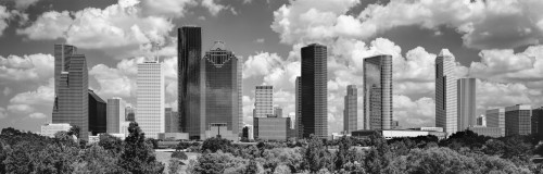Skyscrapers in a city, Houston, Texas, USA Poster Print by Panoramic Images - Item # VARPPI153219