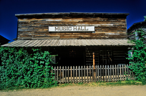 Old Music Hall in Ghost Town near Virginia City, MT Poster Print by Panoramic Images - Item # VARPPI182869