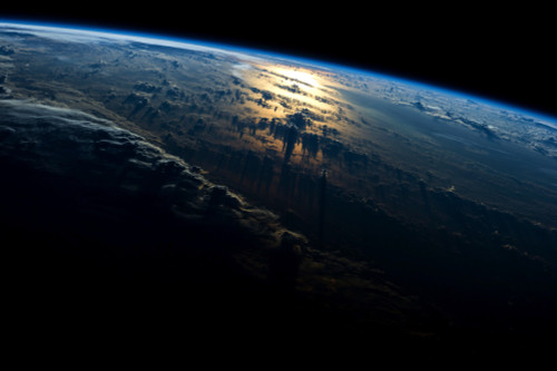 Satellite view of planet Earth showing South Carolina and North Atlantic Ocean, USA Poster Print by Panoramic Images - Item # VARPPI181232