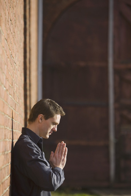 Man Praying Poster Print by Sean White / Design Pics - Item # VARDPI1868060