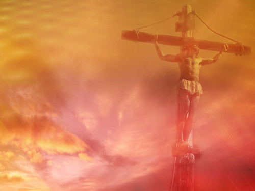 Jesus On Cross Poster Print by Tim Antoniuk / Don Hammond / Design Pics - Item # VARDPI1778093