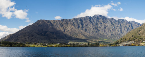 Lake with mountain range in the background, The Remarkables, Lake Wakatipu, Queenstown-Lakes District, Otago Region, South Island, New Zealand Poster Print by Panoramic Images - Item # VARPPI171502 Lake with mountain range in the background, The Remarkables, Lake Wakatipu, Queenstown-Lakes District, Otago Region, South Island, New Zealand Poster Print by Panoramic Images - Item # VARPPI171502