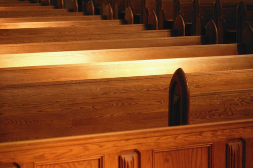 Wooden Pews Poster Print by Don Hammond / Design Pics - Item # VARDPI1769715