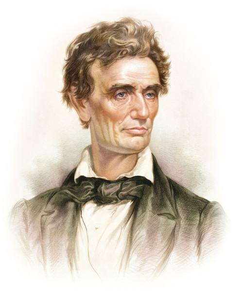 Portrait of a young Abraham Lincoln. Poster Print by Stocktrek Images - Item # VARPSTSTK500309A