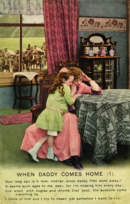 Original  First World War postcard Poster Print by Hilary Jane Morgan / Design Pics - Item # VARDPI12320836