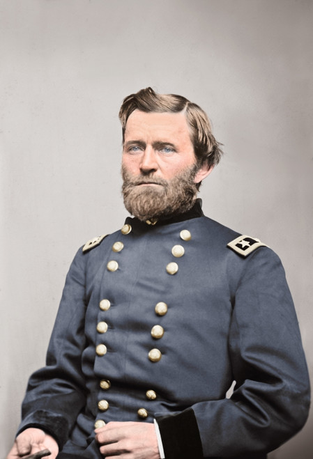 General Ulysses S. Grant of the Union Army, circa 1860. Poster Print by Stocktrek Images - Item # VARPSTSTK500320A