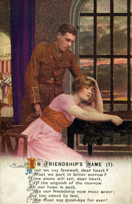 Original  First World War postcard Poster Print by Hilary Jane Morgan / Design Pics - Item # VARDPI12320834