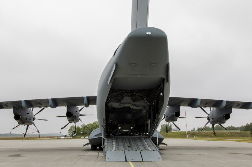 German Air Force Airbus A400M transport plane, Holzdorf, Germany. Poster Print by Timm Ziegenthaler/Stocktrek Images - Item # VARPSTTZG100589M