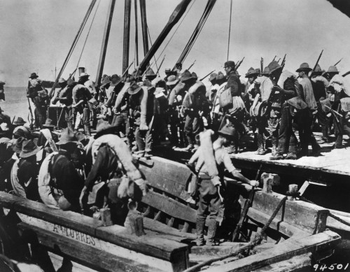 Spanish-American War, 1898. /Nu.S. Troops Embarking For Home From Cuba. Photograph, 1898. Poster Print by Granger Collection - Item # VARGRC0326781 Spanish-American War, 1898. /Nu.S. Troops Embarking For Home From Cuba. Photograph, 1898. Poster Print by Granger Collection - Item # VARGRC0326781