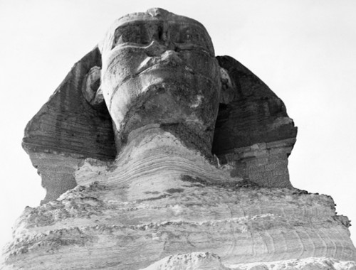 Egypt: Great Sphinx. /Nclose-Up Of The Face Of The Great Sphinx At Giza, Mid-20Th Century. Poster Print by Granger Collection - Item # VARGRC0116135
