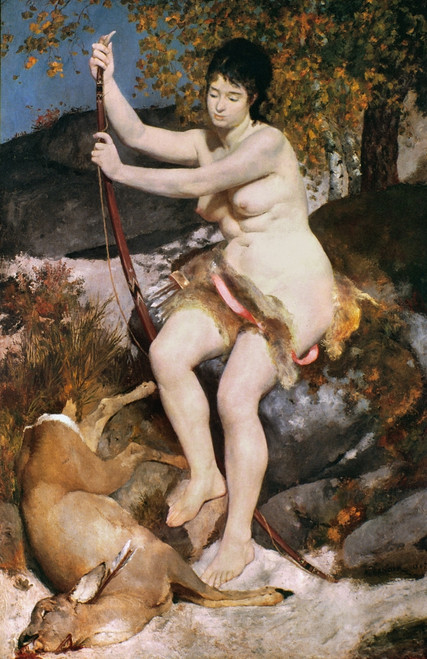 Renoir: Diana. /Noil On Canvas By Pierre-Auguste Renoir, 1867. Poster Print by Granger Collection - Item # VARGRC0064123 Renoir: Diana. /Noil On Canvas By Pierre-Auguste Renoir, 1867. Poster Print by Granger Collection - Item # VARGRC0064123