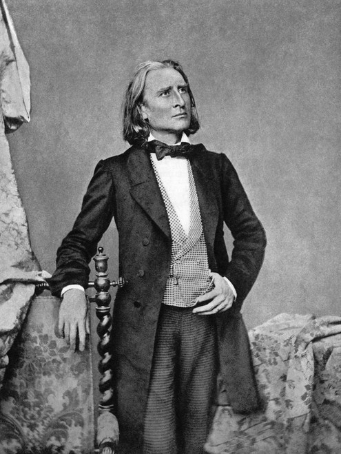 Franz Liszt (1811-1886). /Nhungarian Pianist And Composer. Photograph, C1860. Poster Print by Granger Collection - Item # VARGRC0350221