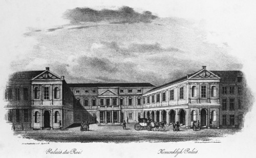 The Hague: Palace, C1830./Nnoordeinde Palace, The Royal Palace In The Hague, The Netherlands. Lithograph, Dutch, C1830. Poster Print by Granger Collection - Item # VARGRC0124275