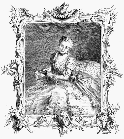 Marquise De Pompadour /N(1721-1764). Mistress Of King Louis Xv Of France. Wood Engraving, English, 19Th Century, After A Woodcut By Adolf Von Menzel. Poster Print by Granger Collection - Item # VARGRC0000264