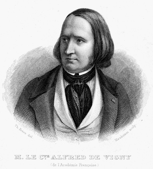 Alfred Victor De Vigny /N(1797-1863). French Man Of Letters. Line And Stipple Engraving, French, 19Th Century. Poster Print by Granger Collection - Item # VARGRC0071750