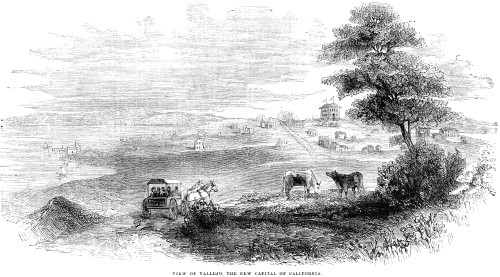 California: Vallejo, 1852. /Nvallejo, The State Capital Of California, In 1852-53. Wood Engraving, 1852. Poster Print by Granger Collection - Item # VARGRC0082333