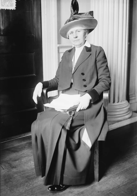 Ida M. Tarbell (1857-1944). /Namerican Journalist. Photograph, C1917. Poster Print by Granger Collection